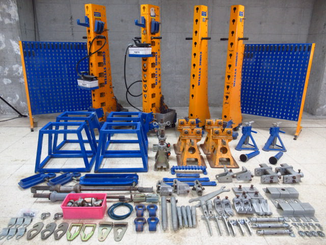 明々工業 CUBIC SYSTEM キュービックタワー フレーム修正機 QB-103-10T 