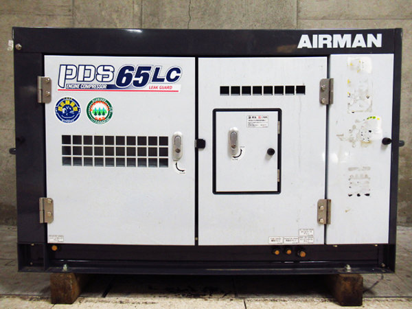 北越工業 AIRMAN エアマン エンジン コンプレッサー PDS65LC-5C5