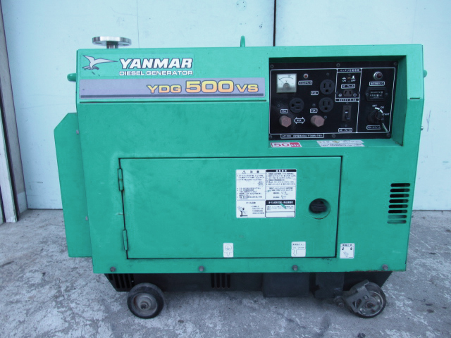 YANMAR ヤンマー ディーゼル発電機 YDG500VS-5E