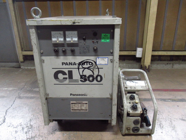 Panasonic パナソニック PANA-AUTO CL500 半自動溶接機 サイリスタ制御CO2 溶接用直流電源 YD-500CL4 3相200V