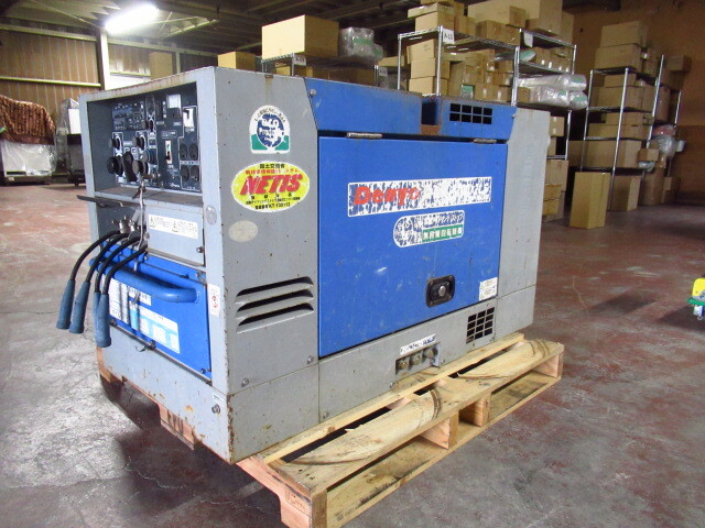 Denyo デンヨー DLW-200X2LS 防音型エンジン溶接 発電機