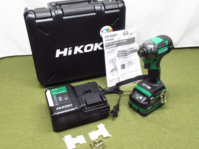 動作確認済み HiKOKI ハイコーキ 18V WH18DC コードレスドライバドリル / バッテリー×1 充電器付き