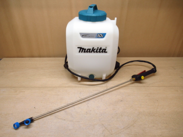 makita マキタ MUS108D 充電式噴霧器 18V 容量10L 背負式