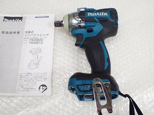 マキタ 充電式インパクトレンチ TW281D 買取 買取｜ハンドランド 