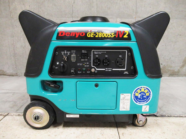 デンヨー 防音型インバータ発電機 GE-2800SS-IV2 買取 買取｜ハンドランド