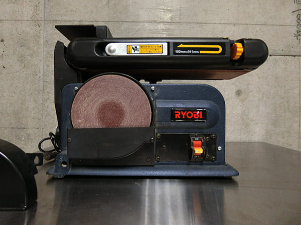 RYOBI リョービ ベルトジスクサンダ BDS-1000 マジック式ペーパー 買取 